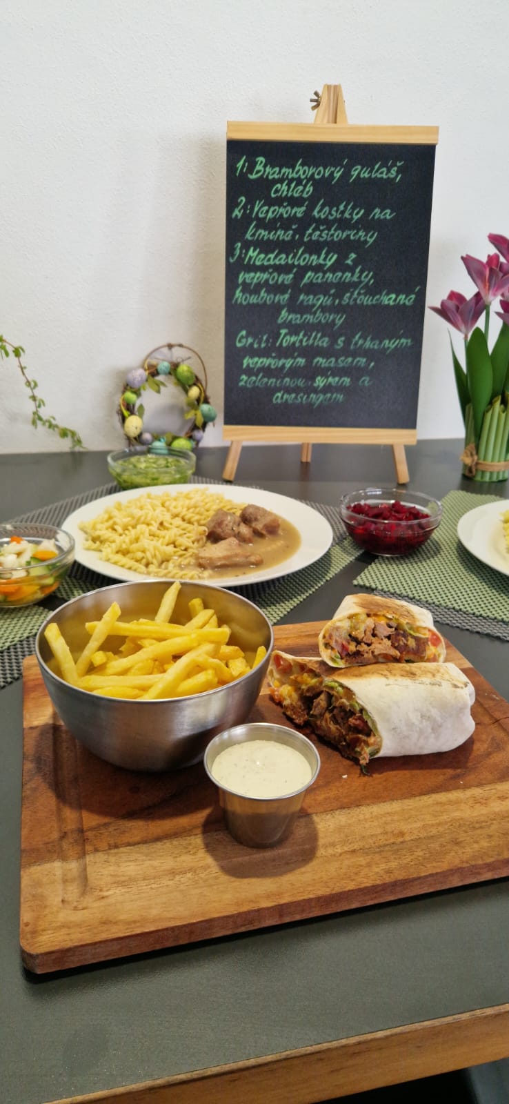 Jídlo z Gastrocentra Vyškov